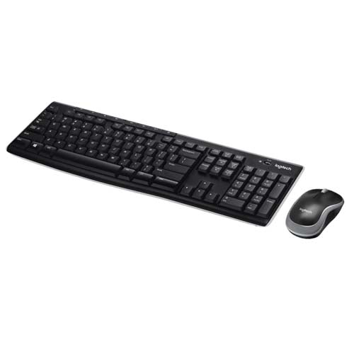 Logitech Wireless Keyboard & Mouse MK270 with Nano Receiver (Arabic/English) Logitech Wireless Keyboard & Mouse MK270 with Nano Receiver (Arabic/English)